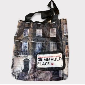Harry Potter Wizarding World Grimmauld Place Collapsible Tote Bag.